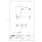 TOTO L830CRU#NW1+TLE33SB3A+TL830G+TLDP2201J 取扱説明書 商品図面 施工説明書 分解図 セルフリミング式洗面器L830CRU+TLE33SB3Aセット 商品図面1