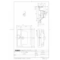 TOTO LS351C#NW1 商品図面 施工説明書 セルフリミング式洗面器 商品図面1