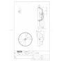 TOTO LS703#NW1+TLE26SM1A+TLDP2107J 取扱説明書 商品図面 施工説明書 分解図 ベッセル式洗面器LS703+TLE26SM1Aセット 商品図面1