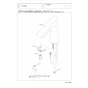 TOTO LS704CM#NW1+TLE27SS1A+TLK07S04JA+HR720+TLDP2105JA 商品図面 施工説明書 分解図 ベッセル式洗面器LS704CM+TLE27SS1Aセット 分解図1