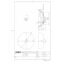 TOTO LS705#NW1+TLE25SL1A+TLK08S12JA+TLDP2107JA 取扱説明書 商品図面 施工説明書 分解図 ベッセル式洗面器LS705+TLE25SL1Aセット 商品図面1