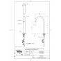 TOTO LS706#NW1+TLE24SL1A+TLK07S12JA+TLDP2107J 取扱説明書 商品図面 施工説明書 分解図 ベッセル式洗面器・洗面ボウル LS706+TLE24SL1Aセット 商品図面1