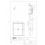 TOTO LS716#NW1+TLG08303J+TL4CUX2+TLDP2207JA 取扱説明書 商品図面 施工説明書 分解図 ベッセル式洗面器LS716+TLG08303Jセット 商品図面1