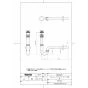 TOTO LS721CM#NW1+TLE31SS1J+TLK07S04JA+HR720+TLDP2105J 取扱説明書 商品図面 施工説明書 分解図 ベッセル式洗面器・洗面ボウルLS721CM+TLE31SS1Jセット 商品図面1