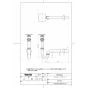 TOTO LS910CR#NW1+TLE25SS1A+TLDP2106J 取扱説明書 商品図面 施工説明書 分解図 ベッセル式洗面器・洗面ボウル LS910CR+TLE25SS1Aセット 商品図面1