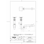 TOTO LS910CR#NW1+TLE26SS1A+TLDP2106JA 取扱説明書 商品図面 施工説明書 分解図 ベッセル式洗面器LS910CR+TLE26SS1Aセット 商品図面1