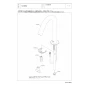 TOTO LS910CR#NW1+TLE26SS1A+TLDP2106JA 取扱説明書 商品図面 施工説明書 分解図 ベッセル式洗面器LS910CR+TLE26SS1Aセット 分解図1