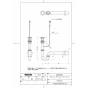 TOTO LS910CR#NW1+TLG02302JA+TLC4A1x2+TLDP2201JA 取扱説明書 商品図面 施工説明書 分解図 ベッセル式洗面器LS910CR+TLG02302JAセット 商品図面1