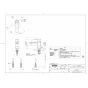 TOTO LS910CR#NW1+TLG02302JA+TLC4A1x2+TLDP2201JA 取扱説明書 商品図面 施工説明書 分解図 ベッセル式洗面器LS910CR+TLG02302JAセット 商品図面1