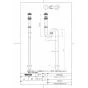 TOTO LSC721AASND 取扱説明書 商品図面 施工説明書 ベッセル式洗面器・立水栓セット 商品図面1