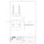 TOTO LSE870APFRS#NW1 取扱説明書 商品図面 施工説明書 分解図 壁掛手洗器セット 商品図面1