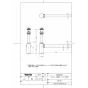 TOTO LSG721BAPNW 取扱説明書 商品図面 分解図 ベッセル式洗面器・自動水栓セット 商品図面1