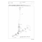TOTO LSH90AASN#NW1 商品図面 施工説明書 分解図 壁掛手洗器セット 分解図1
