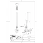 TOTO LSH90AASN#NW1 商品図面 施工説明書 分解図 壁掛手洗器セット 商品図面1