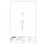 TOTO LSH90ABSNT#NW1 商品図面 施工説明書 分解図 壁掛手洗器セット 商品図面1
