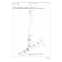 TOTO LSH90BAP#NW1 商品図面 施工説明書 分解図 壁掛手洗器セット 分解図1