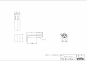 TOTO PTF0080 取扱説明書 商品図面 施工説明書 浴室用ふろふたフック（Ｌ９７） 商品図面1