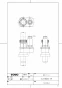 TOTO RES25ARSCS1 取扱説明書 商品図面 施工説明書 分解図 湯ぽっと RE-Sシリーズ(小型電気温水器) 商品図面1