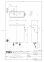 TOTO SH598BAY#NW1 取扱説明書 商品図面 施工説明書 分解図 パブリックコンパクト便器 タンクのみ 商品図面1