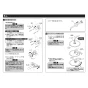 TOTO TBW07003J 商品図面 施工説明書 分解図 オーバーヘッドシャワー（固定・丸型） 施工説明書6