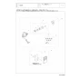 TOTO TCA575 取扱説明書 商品図面 施工説明書 分解図 リモコン便器洗浄ユニット 分解図1