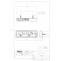 TOTO TCF5871ACR#NW1 取扱説明書 商品図面 施工説明書 分解図 ウォシュレットアプリコットP AP3AF 商品図面2