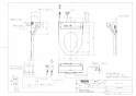 TOTO TCF6553AMP#NW1 取扱説明書 商品図面 施工説明書 分解図 ウォシュレットS2A 商品図面1