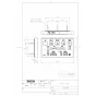 TOTO TCF6554AM#NW1 取扱説明書 商品図面 施工説明書 ウォシュレットSS3A 商品図面2