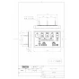 TOTO TCF6554#NW1 取扱説明書 商品図面 施工説明書 ウォシュレットSS3 商品図面2