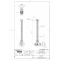 TOTO TL4CF1UA 商品図面 分解図 アングル形止水栓 商品図面1