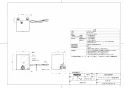 TOTO TLE01714J 取扱説明書 商品図面 施工説明書 分解図 自動水栓機能部（サーモ、AC100V、電気温水器用） 商品図面1