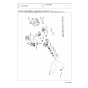 TOTO TLE03705JA 自動水栓機能部 取扱説明書 商品図面 施工説明書 分解図 自動水栓機能部 分解図1