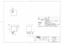 TOTO TLE20SS1W 取扱説明書 商品図面 施工説明書 分解図 アクアオート(自動水栓) GEシリーズ 商品図面1