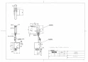 TOTO TLE20SS1W 取扱説明書 商品図面 施工説明書 分解図 アクアオート(自動水栓) GEシリーズ 商品図面1