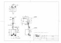 TOTO TLE20SS2W 取扱説明書 商品図面 施工説明書 分解図 アクアオート 台付自動水栓 GEシリーズ 商品図面1