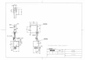 TOTO TLE21SS1W 取扱説明書 商品図面 施工説明書 分解図 アクアオート(自動水栓) GCシリーズ 商品図面1