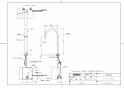 TOTO TLE24SLAA 取扱説明書 商品図面 分解図 アクアオート 台付自動水栓 電気温水器用 商品図面1