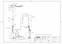 TOTO TLE24SMAA 取扱説明書 商品図面 分解図 アクアオート 台付自動水栓 電気温水器用 商品図面1