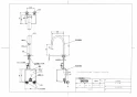 TOTO TLE24SS2W 取扱説明書 商品図面 施工説明書 分解図 アクアオート(自動水栓) コンテンポラリタイプ Sサイズ 発電タイプ 商品図面1