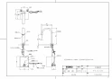 TOTO TLE24SSAA 取扱説明書 商品図面 分解図 アクアオート 台付自動水栓 電気温水器用 商品図面1