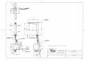 TOTO TLE25SL1A 取扱説明書 商品図面 分解図 器具仕様書 アクアオート自動水栓 商品図面1