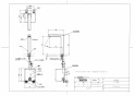 TOTO TLE25SL2W 取扱説明書 商品図面 施工説明書 分解図 アクアオート自動水栓 商品図面1