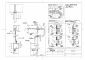 TOTO TLE25SP1W 取扱説明書 商品図面 施工説明書 分解図 アクアオート(自動水栓) コンテンポラリタイプ (角・壁付き) 壁付自動水栓 商品図面1