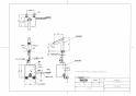 TOTO TLE27SS2A 取扱説明書 商品図面 施工説明書 分解図 アクアオート(自動水栓） 商品図面1