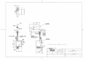 TOTO TLE28SA1W 取扱説明書 商品図面 施工説明書 分解図 アクアオート(自動水栓） 商品図面1