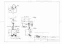 TOTO TLE28SA2W 取扱説明書 商品図面 施工説明書 分解図 アクアオート(自動水栓） 商品図面1