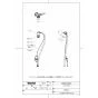 TOTO TLE38001J 商品図面 施工説明書 手洗器用自動水栓（スパウト部） 商品図面1