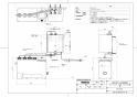 TOTO TLK01102JB 取扱説明書 商品図面 施工説明書 自動水石けん供給栓機能部（AC100V、2連、3Lタンク補給） 商品図面1