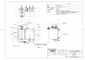 TOTO TLK06S04JA 取扱説明書 商品図面 施工説明書 分解図 壁付自動水石けん供給栓(1L・1連） 商品図面1