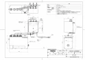 TOTO TLK07S03JA 取扱説明書 商品図面 施工説明書 分解図 自動水石けん供給栓(3L・3連） 商品図面1